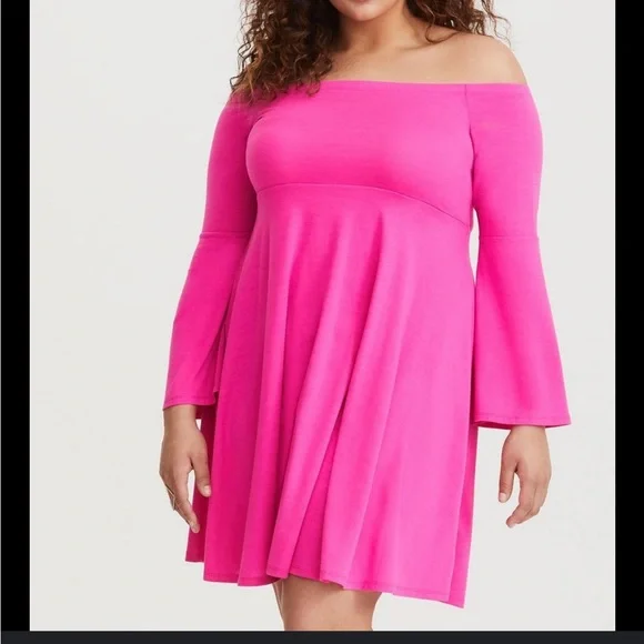 strapless open back dress Strapless Hot Pink Black Pleated Short Prom Dresses, Short Hot Pink Bl –  Eip Collection main image 1
